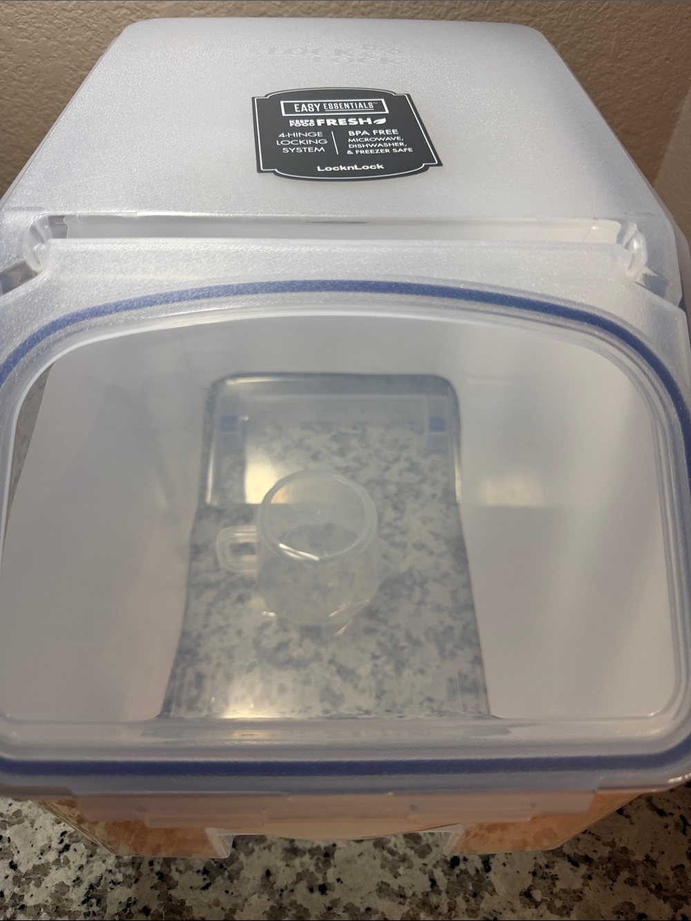 LocknLock Easy Essentials Pantry 50-Cup Food Storage Container - Picture 8 of 10